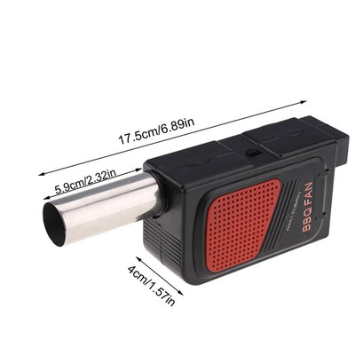 New Portable Handheld Electric BBQ Fan Air Blower for Outdoo