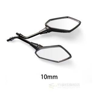 WolFAce Universial 8mm 10mm Motorcycle Mirror Scooter E-Bike