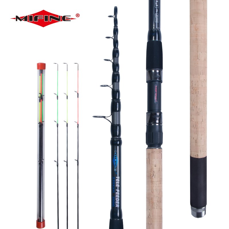 Telescopic FEEDER Fishing Rod 3.0/3.3/3.6M High Carbon Fiber