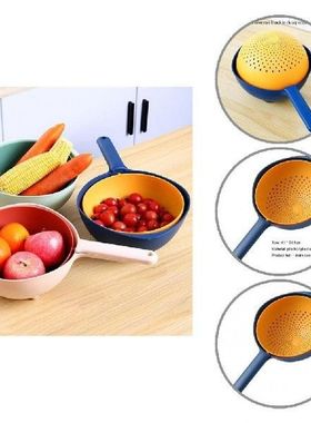 Creative Kitchen Colander Handheld Plastic Effortless