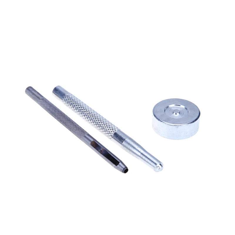 2pcs Punch Tool   80sets Prong Snap Buttons Poppers   Press