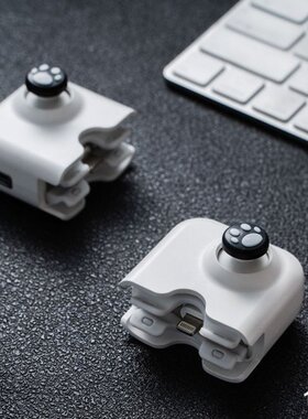 1PC 2 Port Phone Gamepad Joystick Grip Rocker Handle Univers