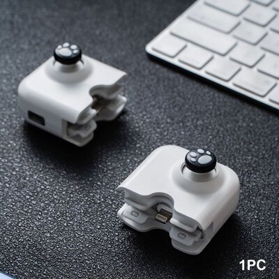 1PC 2 Port Phone Gamepad Joystick Grip Rocker Handle Univers