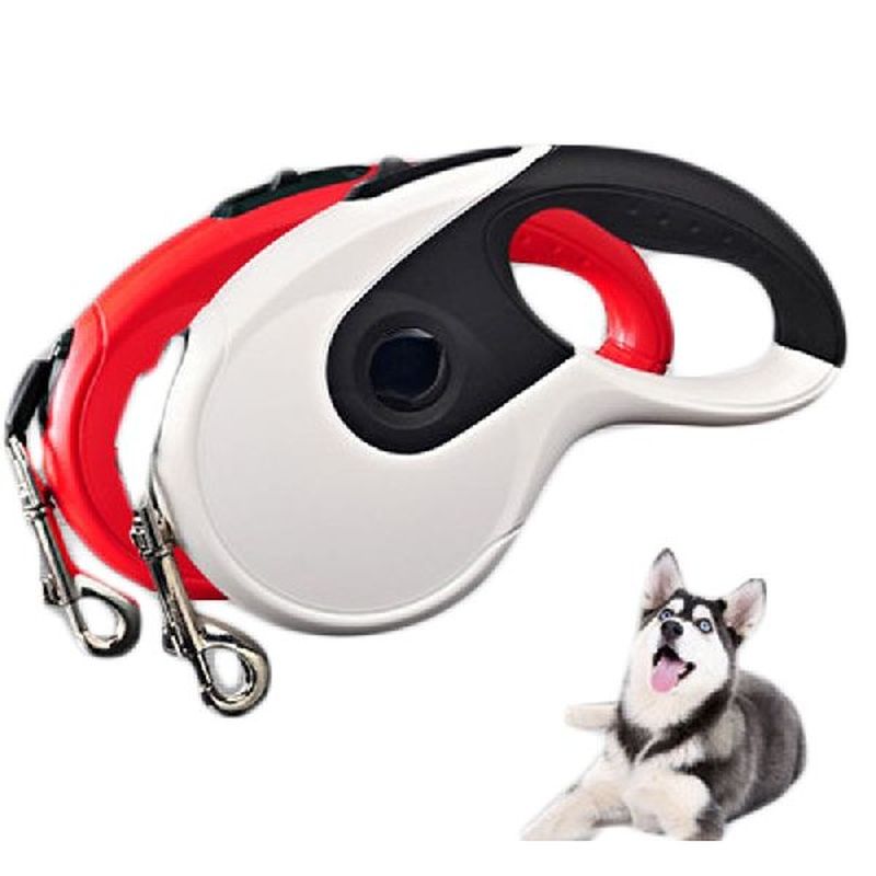 Automatic Retractable Dog Leash Led Adjustable Extending