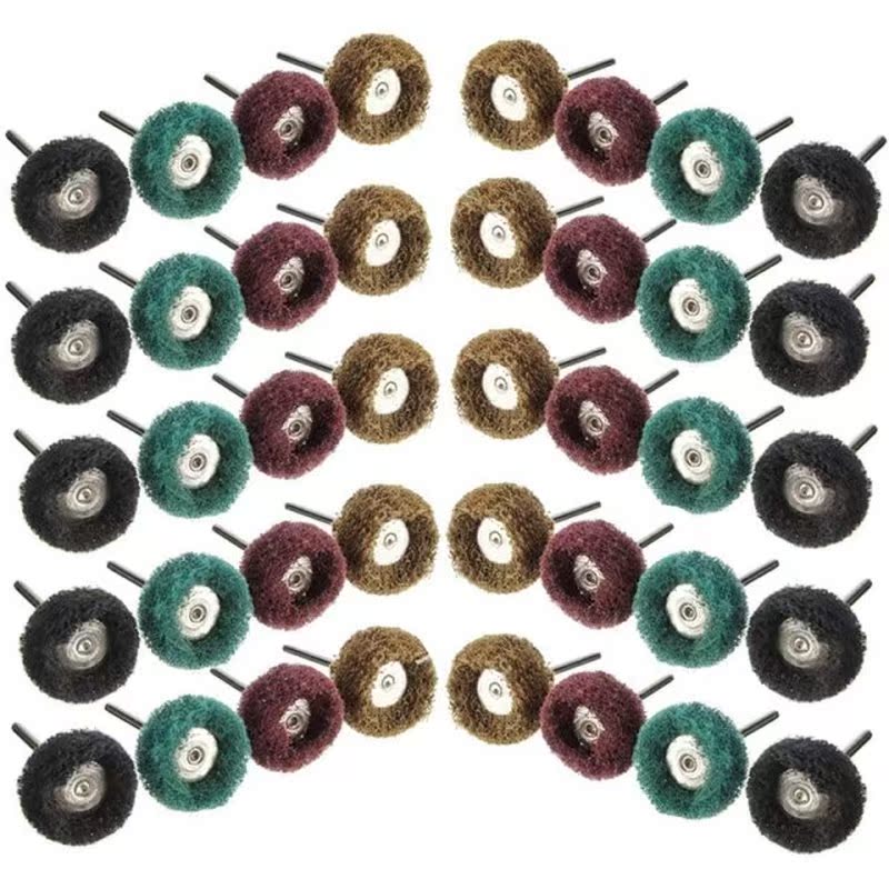 Abrasive Wheels 80 Pack 1inch Abrasive Wheel Buffing Polishi