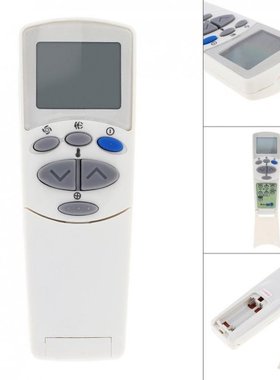 Air Conditioner Remote Control Support 2 x AAA Batteries for