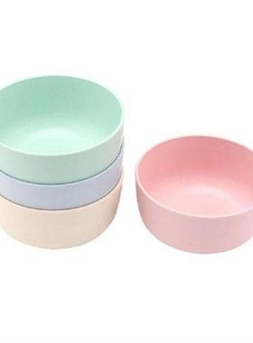 Wheat Straw Anti-Fall Bowl Dinner Bowl Bamboo Fiber Divided