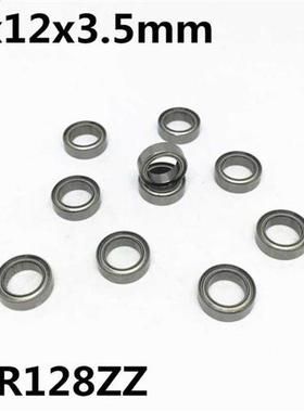 10Pcs MR128ZZ L-1280ZZ 8x12x3.5 mm Deep groove ball bearing