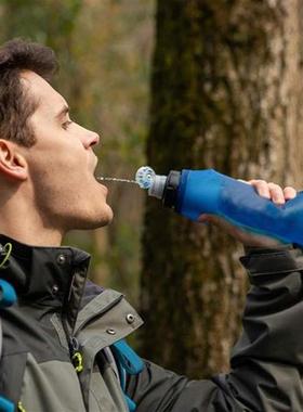 Portable Foldable Water Purifier Bottle Water Filter Bottle