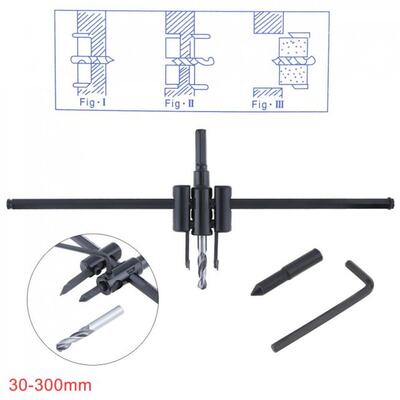 Durable  Alloy Steel Adjustable Aircraft Type Wood Circle Ho