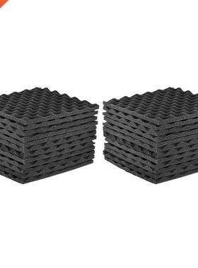 24PCS Studio Sound Insulation Foam Acoustic Noise Reduction