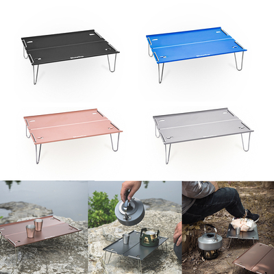 Mini mesa plegable para exteriores, escritorio port&aacu