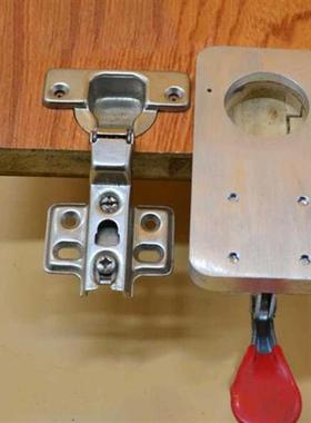35 Hinge Boring Jig Woodworking Hole Drilling Guide Locato