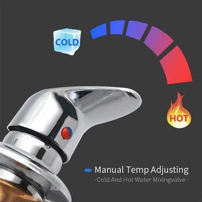 1 Way Brass Shower Valve Diverter Shower Cabin Faucet Switch