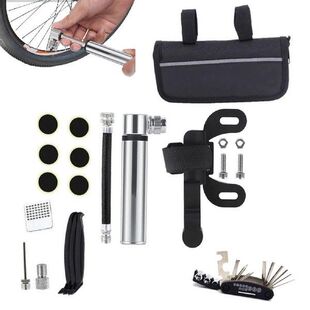 Bike Tire Repair Kit Tire Patch Kit With Storage Bag Tire