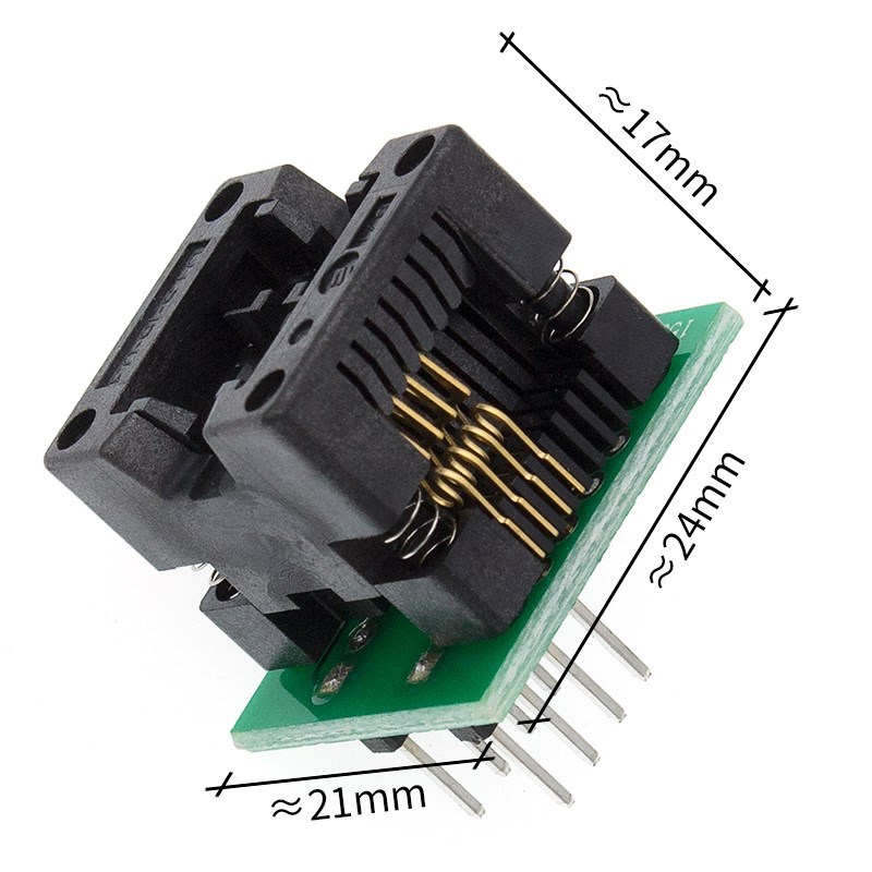1pcs SOIC8 SOP8 to DIP8 EZ Programmer Adapter Socket Convert