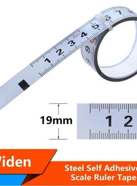 19mm Widen Metric Self Adhesive Ruler Miter Track Tape Measu