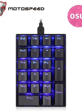 Motospeed K23 OSU Mechanical Numeric Keypad Wired Mini Nump