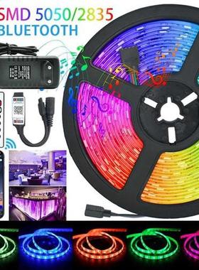 LED Strips Ligs Bluetooth Luces Led RGB 5050 SMD 2835 Flex