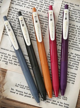 Retro Gel Pen SARASA JJ15 5Color/Set New Press Gel Pen Color