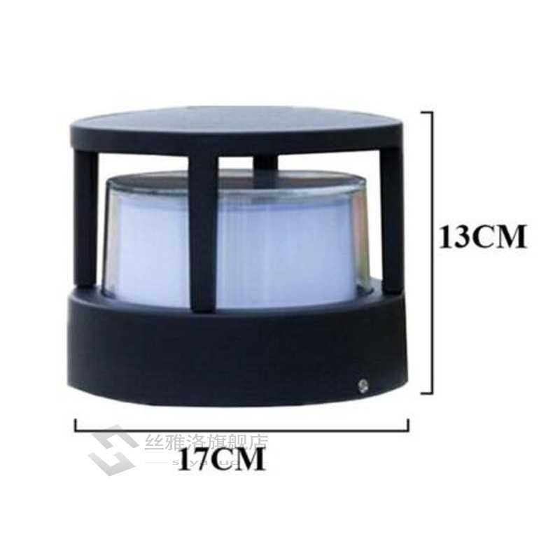 1PCS 10W 12W Outdoor Garden Column Light Waterproof Landscap