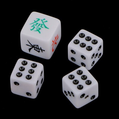 1 Set Of Chinese Traditional Mahjong Board Game Gathering P