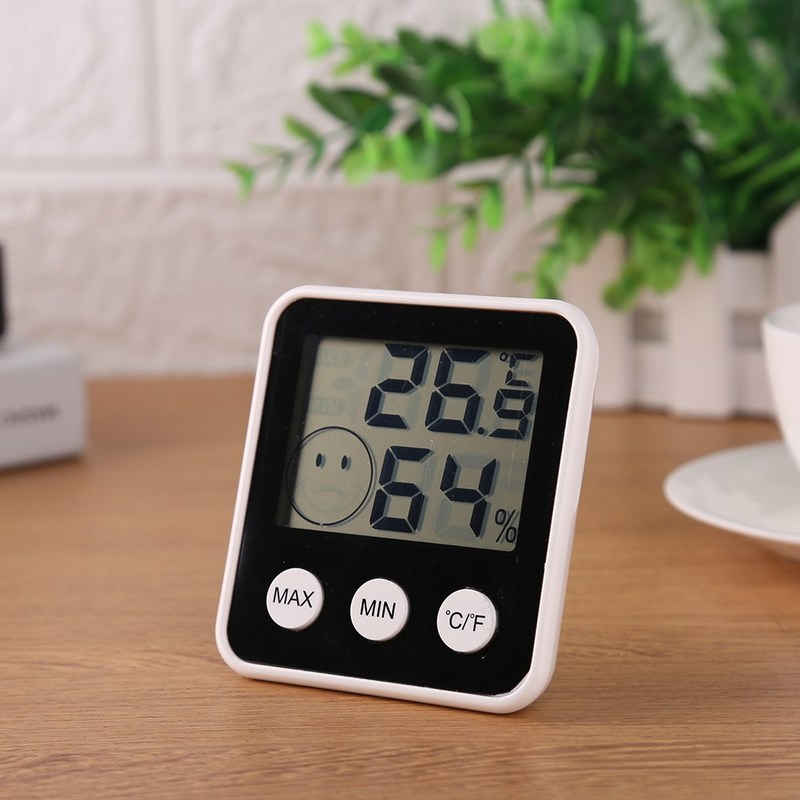 Digital LCD Indoor Temperature Sensor Humidity Meter Thermom