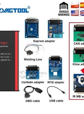Newest Iprog  Key Programmer Support IMMO   Mileage Correcti