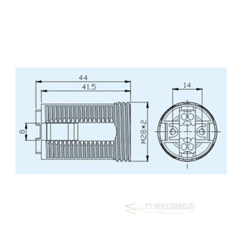 30pcs Led E14 Plastic Lamp Holder Converter Edison Screw Soc