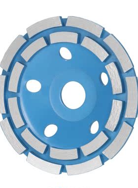 125mm 5 Diamond 2Row Segment Grinding Wheel Disc Bowl Shape