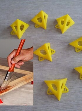 10pcs/Set Carpentry Paint Pads Painter's Pyramid Stands
