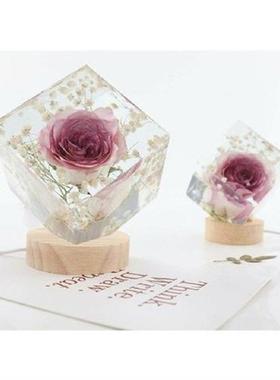 DIY Square Silicone Resin Mould Square Cube Molde Silicone A