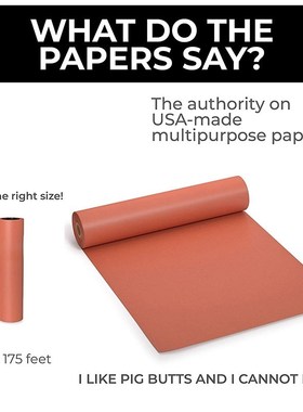 45.7cmx53. Pink Kraft Butcher Paper Roll Food Grade Peach Wr