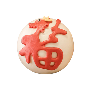 新马年福字彩虹馒头花糕蔬菜花馍手工饽饽送礼品山东胶东特产年货