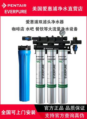 爱惠浦MC2三联7FC-S I20002CN双联净水器商用大流量餐饮奶茶水吧
