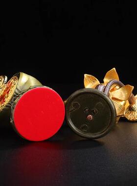 藏传密宗合金朵玛食子酥油花食子花佛前八供佛摆件家用食子朵玛