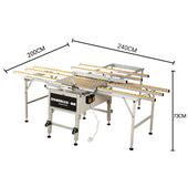 电动台式 瓷砖切割机大理石开槽磨边机倒角机45小型万用无尘高精度