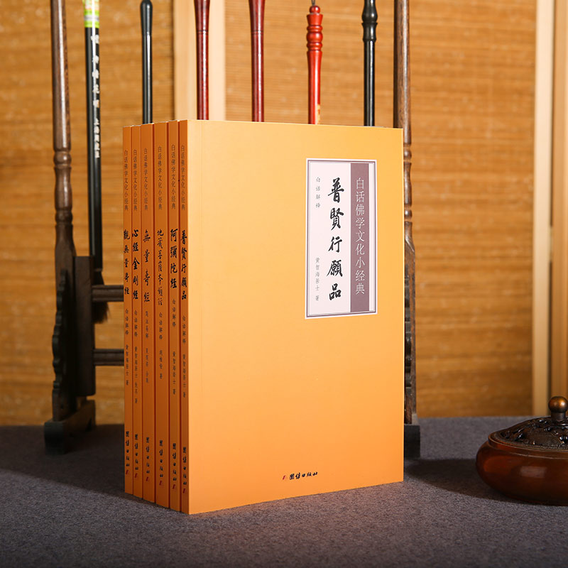 【良心网】白话佛学小经典套装全6册心经金刚经地藏经阿弥陀经无量寿经观无量寿经普贤行愿品入门基础净土五经养性经书