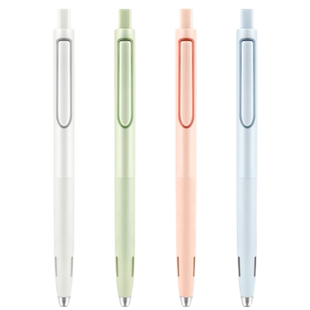 点石0154时空舱笔静音按动中性笔0.5速干太空舱笔黑色签字笔办公学生用ins风高颜值考试刷题笔双珠顺滑碳素笔