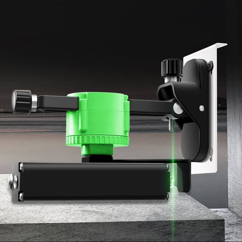 360度砌墙仪绿光激光水平仪砌墙神器一线砌墙装修4线水平仪标直线