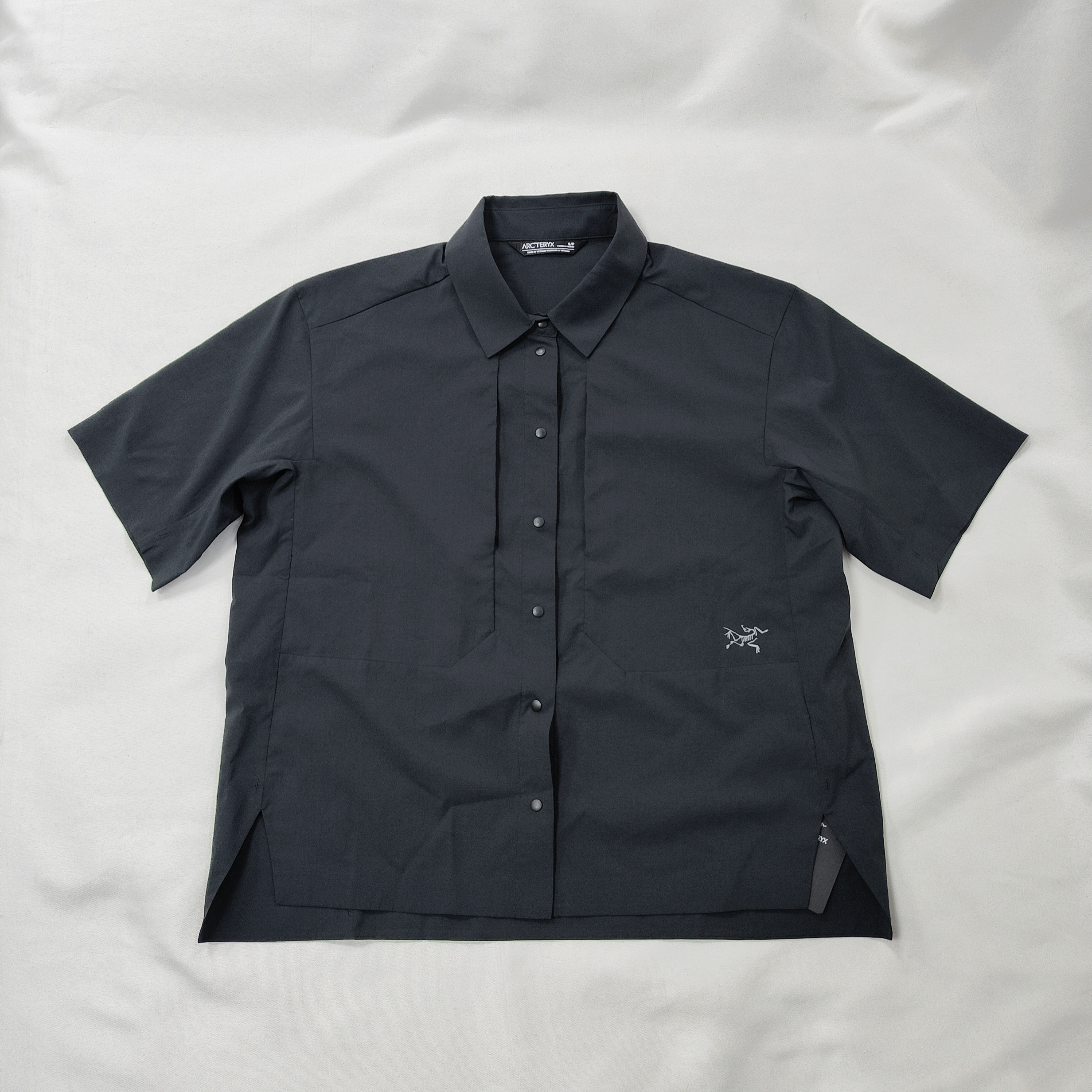 Arcteryx 始祖鸟Sima Shirt 女户外轻薄休闲速干透气短袖衬衣衬衫