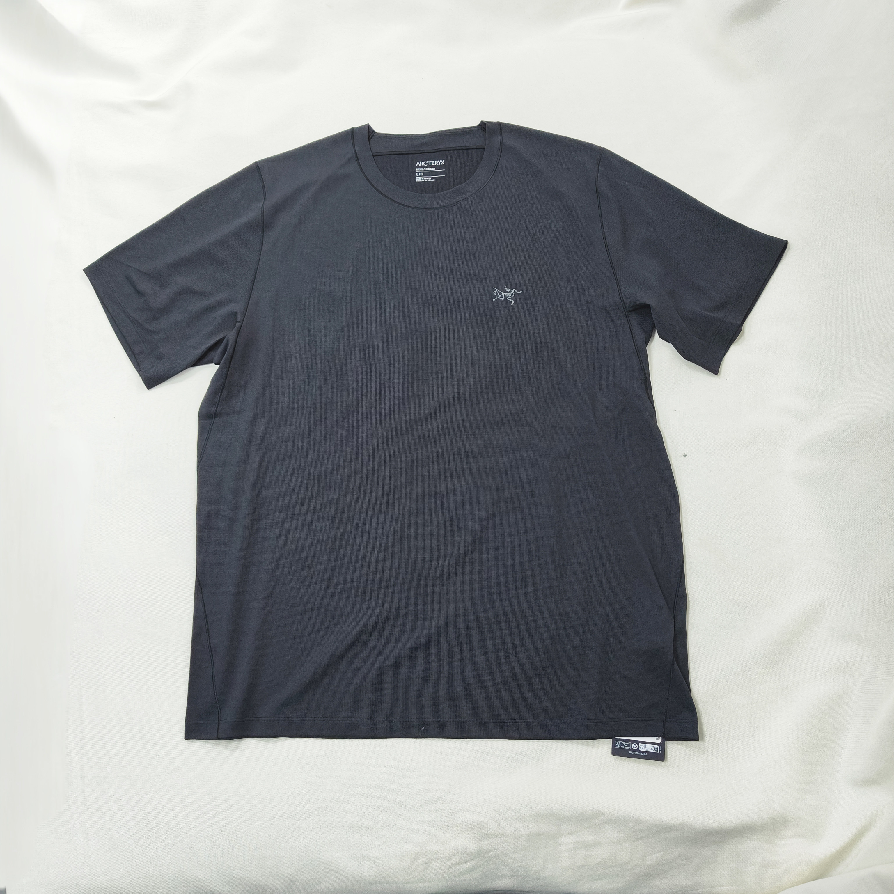 Arcteryx 始祖鸟Cormac Crew 男子春夏速干运动透气防晒短袖T恤衫
