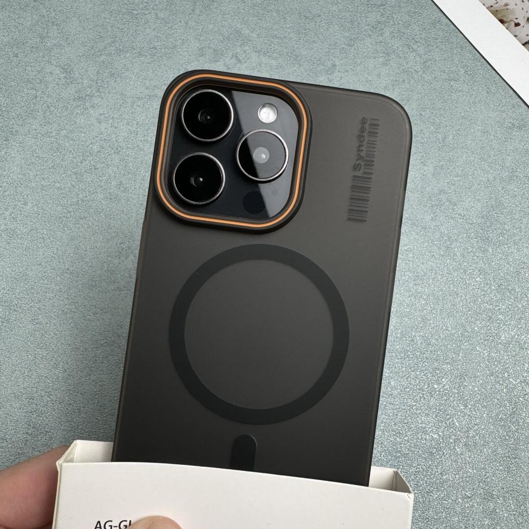 适用苹果16PC保护壳简约潮流