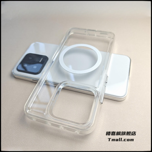 通透适用一加ACE2手机壳1+11亚克力9Pro高透明9R加厚防摔oneplus8T磁吸硬壳简约ace竞速版文艺太空壳耐黄男女