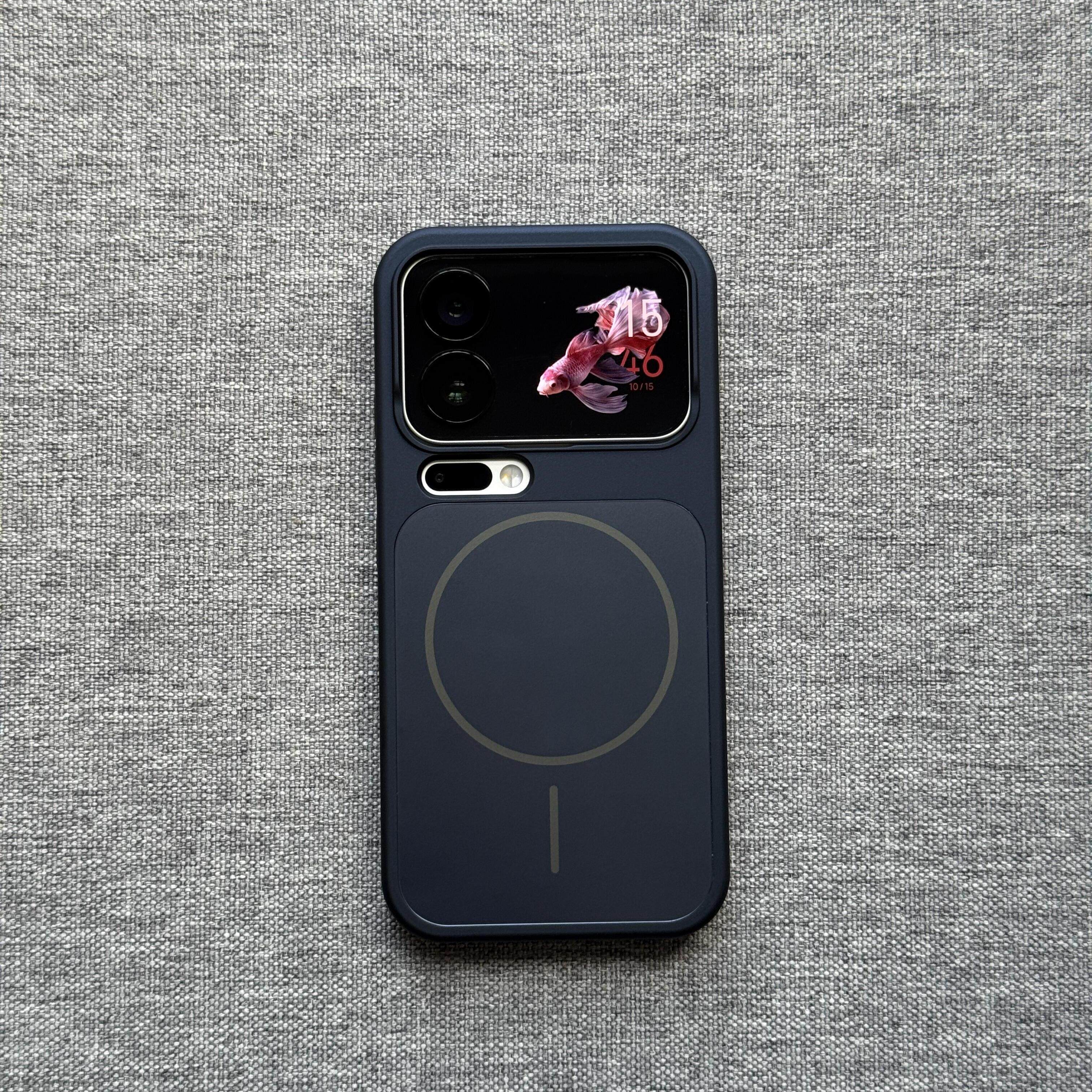 深邃蓝色商务【秒变17】适用小米17ProMax手机壳AG磨砂磁吸充电Xiaomi17全包17pro简约新款防指纹防摔硬壳男