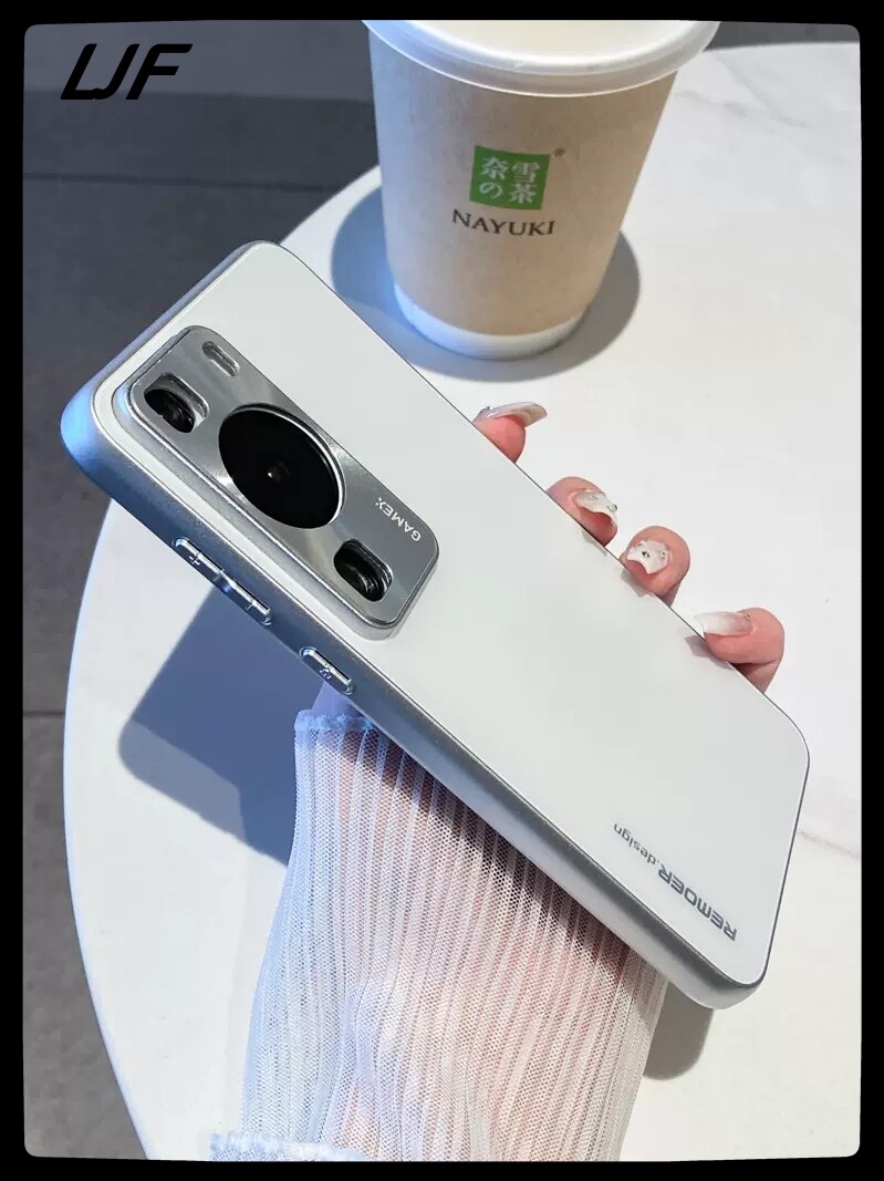新款适用荣耀90/80手机壳honor70pro 电镀边60pro磨砂亚克力金属镜头