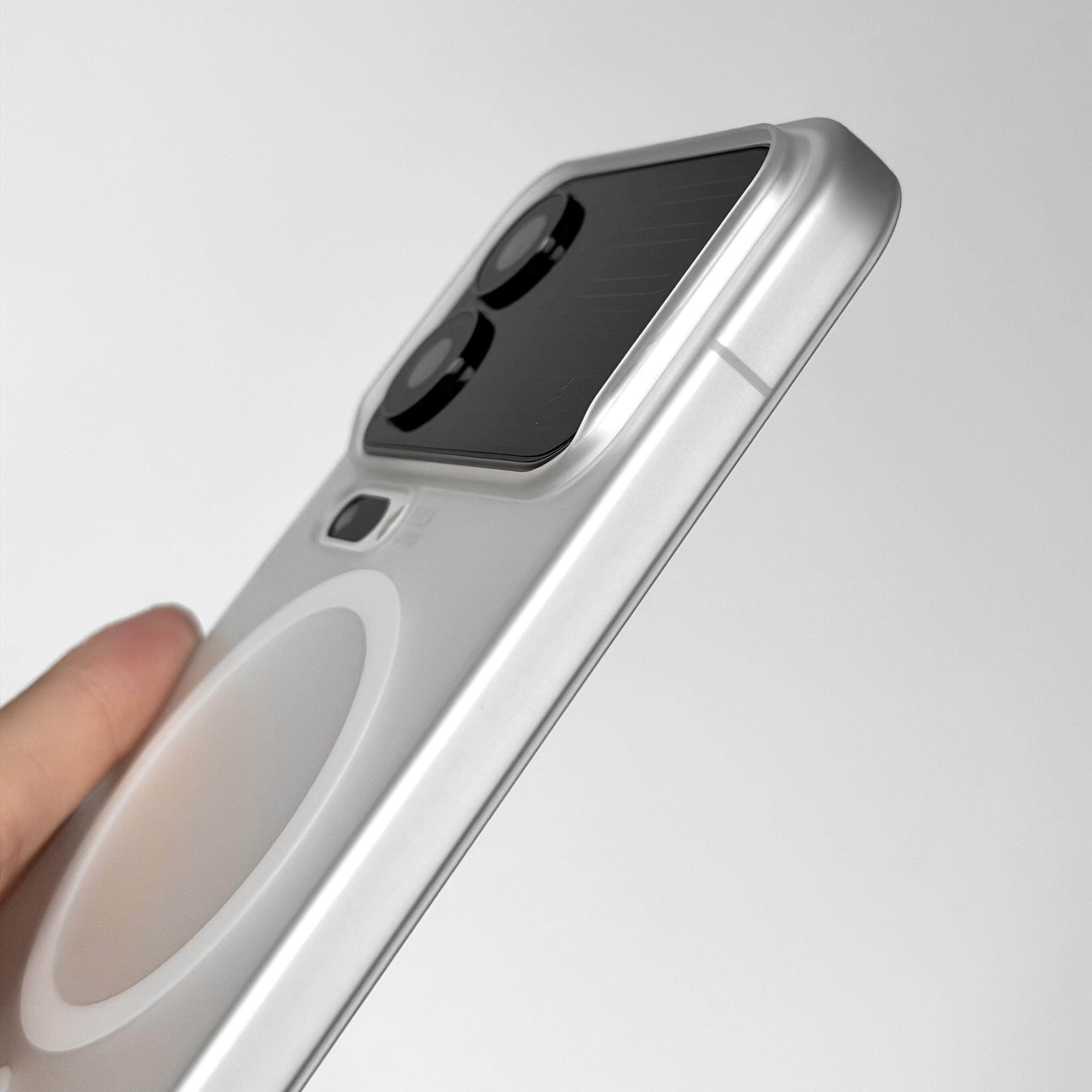 冰雾磨砂白适用小米17promax手机壳Xiaomi17/15磁吸透灰色14Ultra超薄硬壳13u半透明全包镜头保护套简约男款