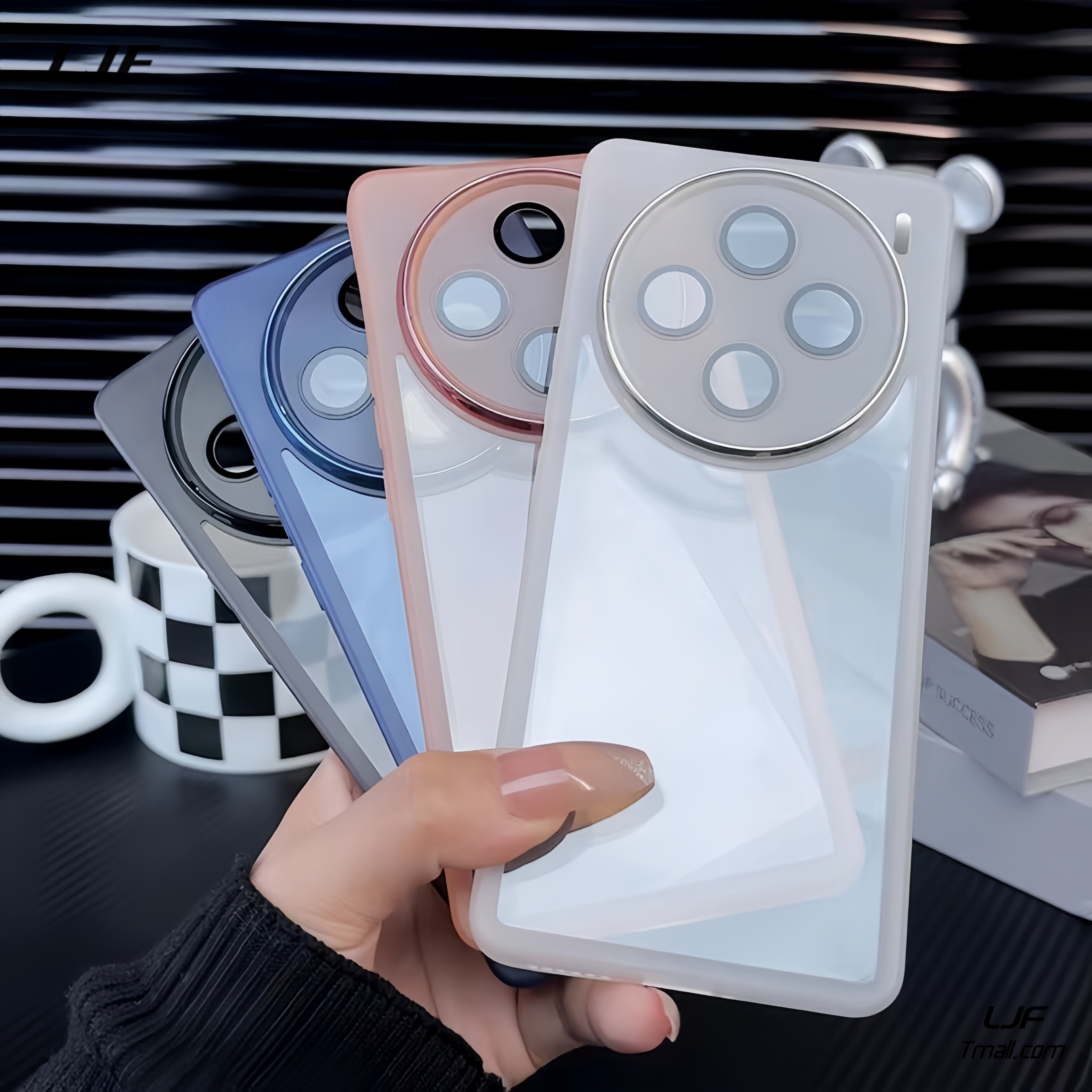 高级感带镜头膜防尘X90pro+适用vivoX100手机壳200S时尚X80简约X70透明软壳x60情侣款防摔套x50全包磨砂边x27