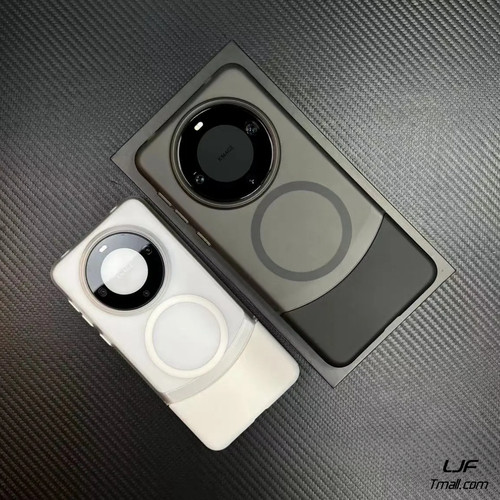 适用华为Mate60PC创意保护壳拼接