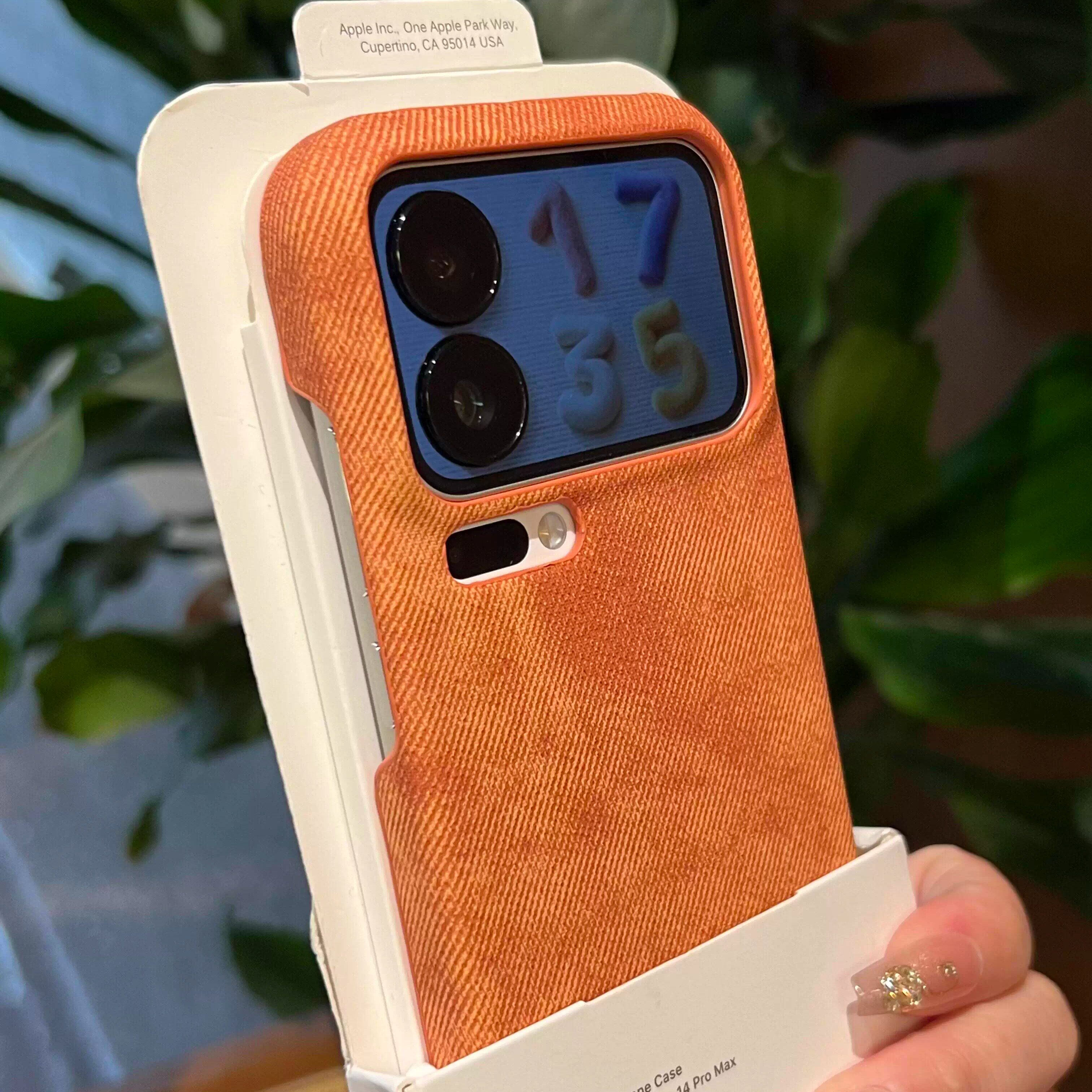 新款星宇橙色牛仔适用小米17ProMax手机壳17Pro简约活力复古15pro潮款小众15Ultra半包14深蓝色13防摔保护套